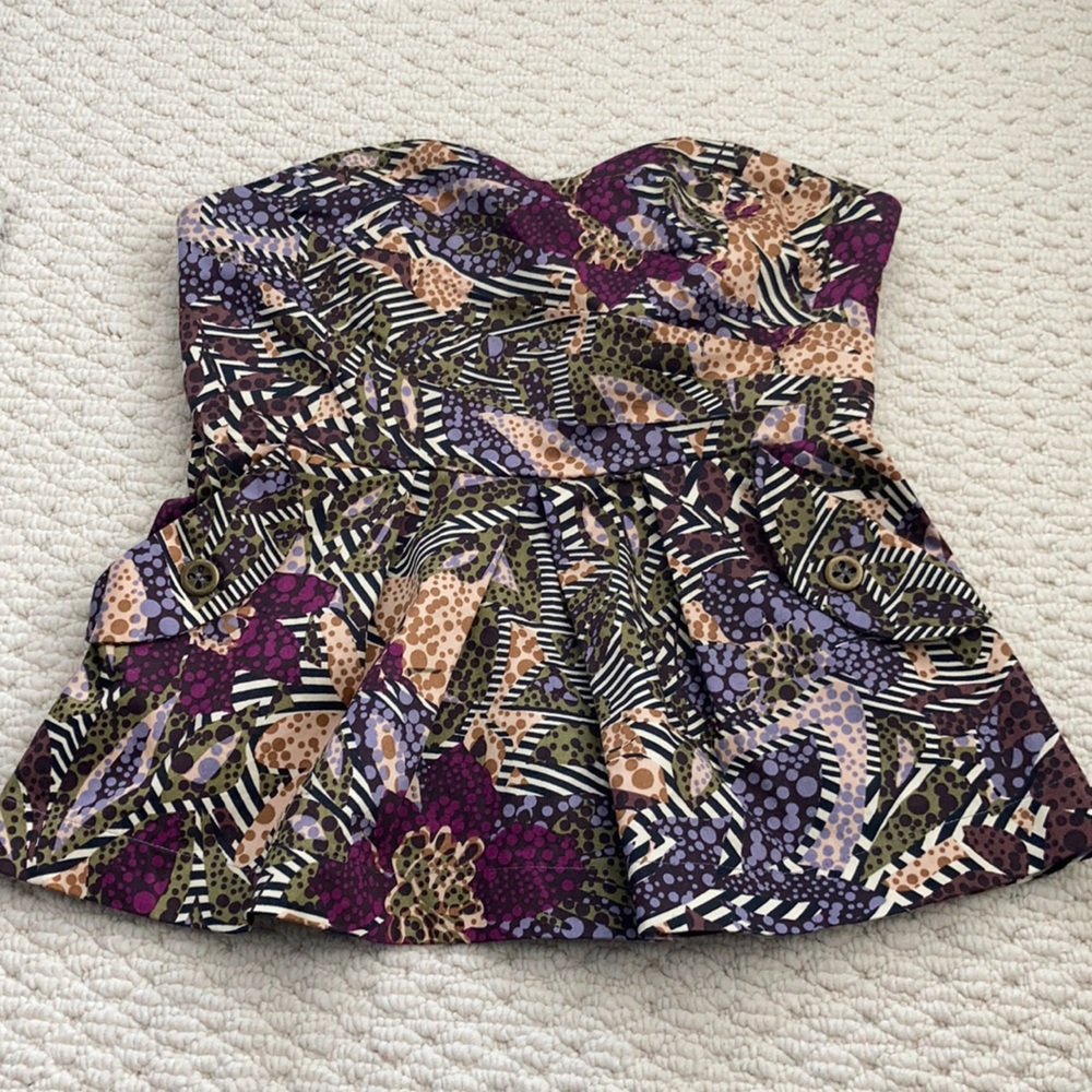 Sweetheart strapless top